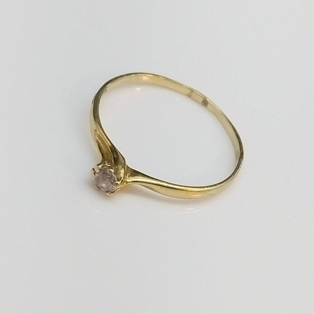 SOLITARIO ORO 14 K 0,90 GRMS (SEMINUEVO)