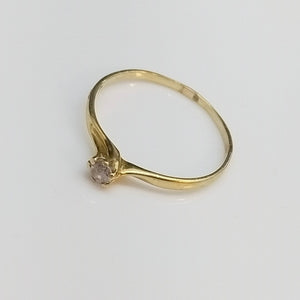 SOLITARIO ORO 14 K 0,90 GRMS (SEMINUEVO)
