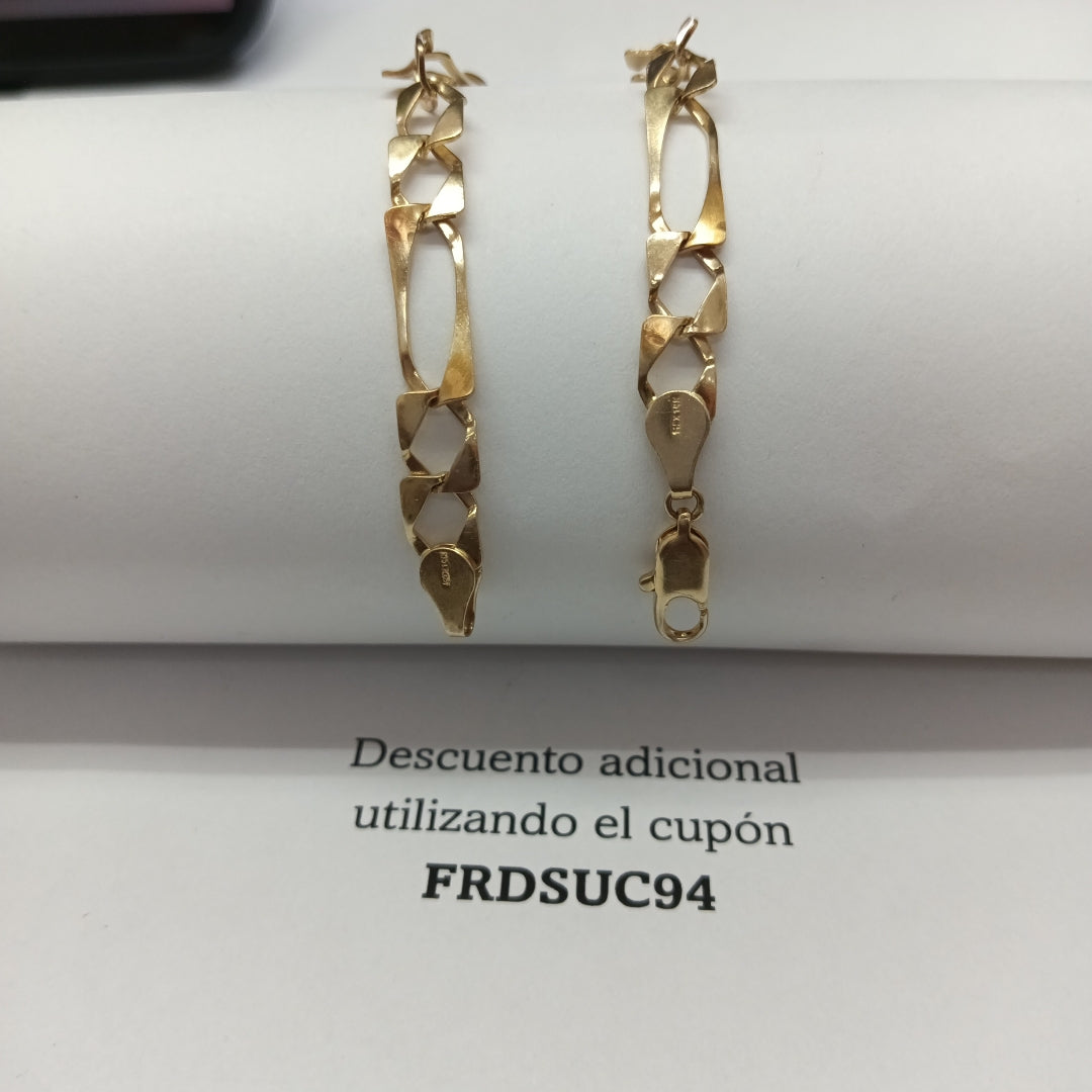 PULSERA ORO 14 K 5.9 GRMS (SEMINUEVO)