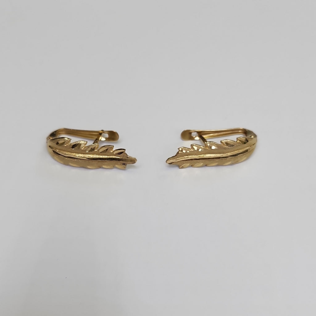ARETES PAR ORO 14 K 3,20 GRMS (SEMINUEVO)