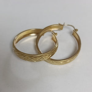 ARRACADAS PAR ORO 10 K 4.4 GRMS (SEMINUEVO)