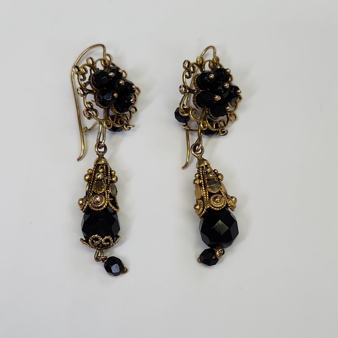 ARETES PAR ORO 8 K 11 GRMS (SEMINUEVO)