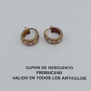 ARRACADAS PAR ORO 8 K 3,20 GRMS (SEMINUEVO)