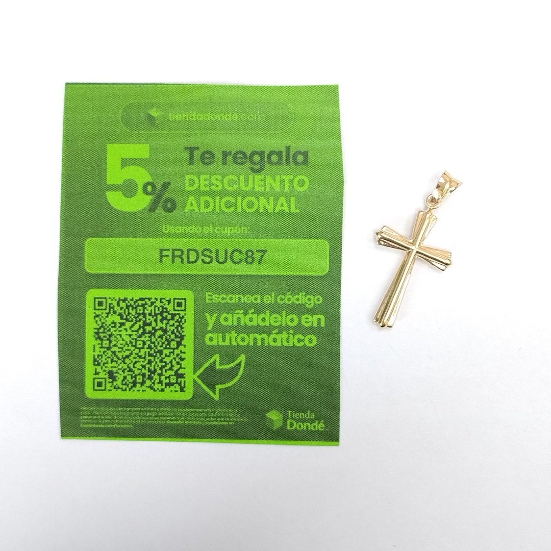 CRUCES ORO 14K 0.8 (NUEVO)
