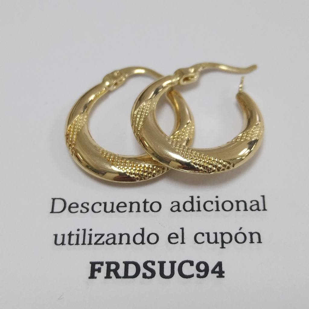 ARRACADAS ORO 14K 1.8 (NUEVO)