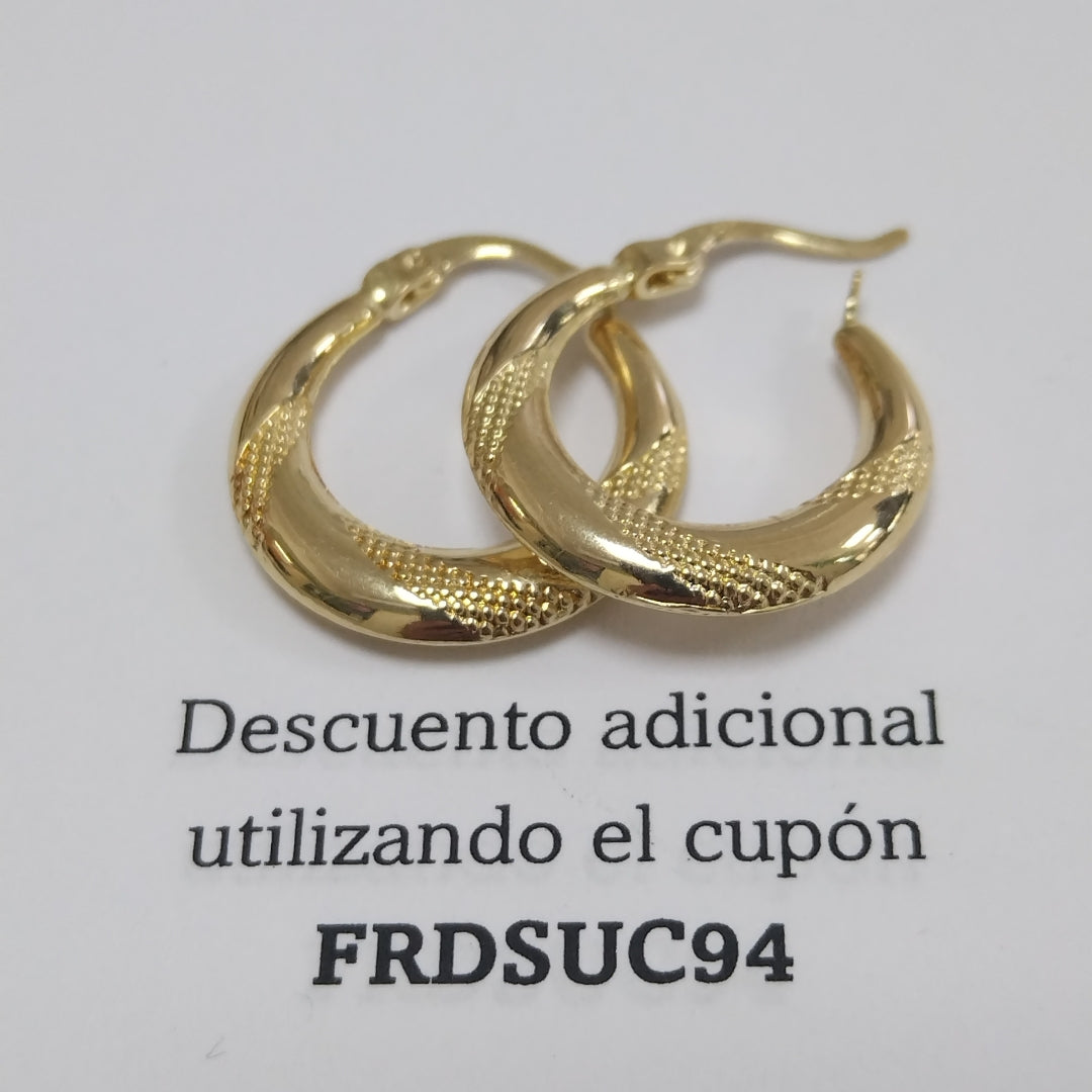 ARRACADAS ORO 14K 1.8 (NUEVO)