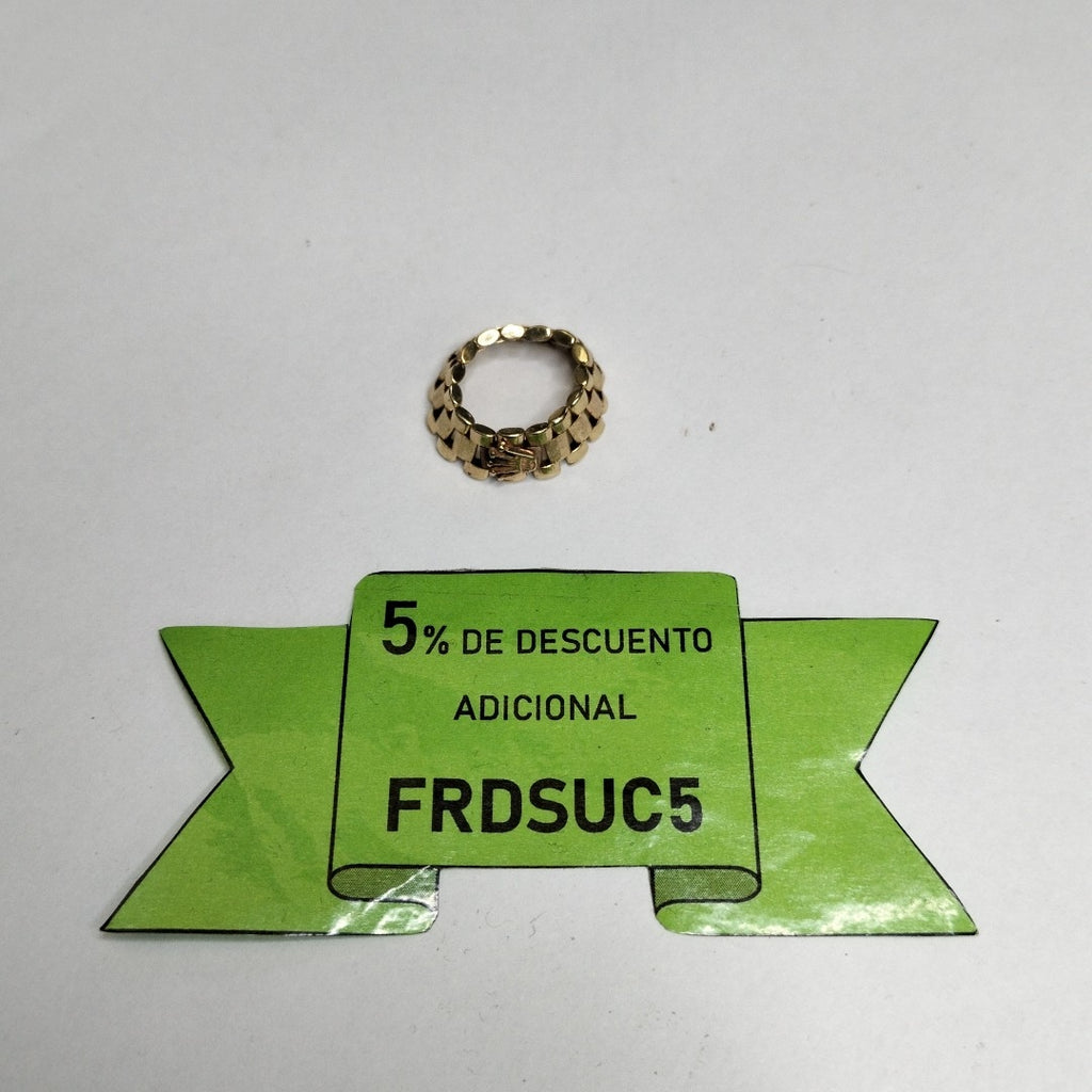 ANILLO ORO 14 K 2.6 GRMS (SEMINUEVO)
