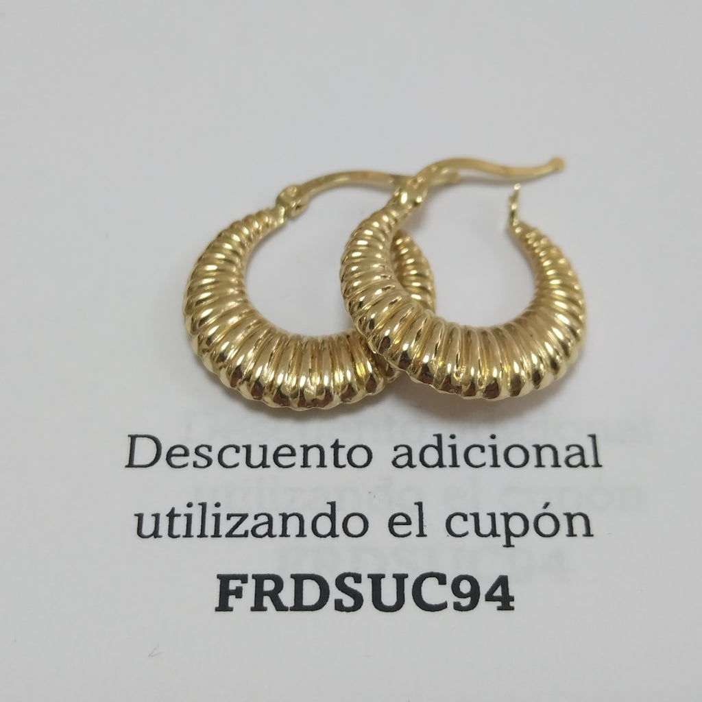 ARRACADAS ORO 14K 1.3 (NUEVO)