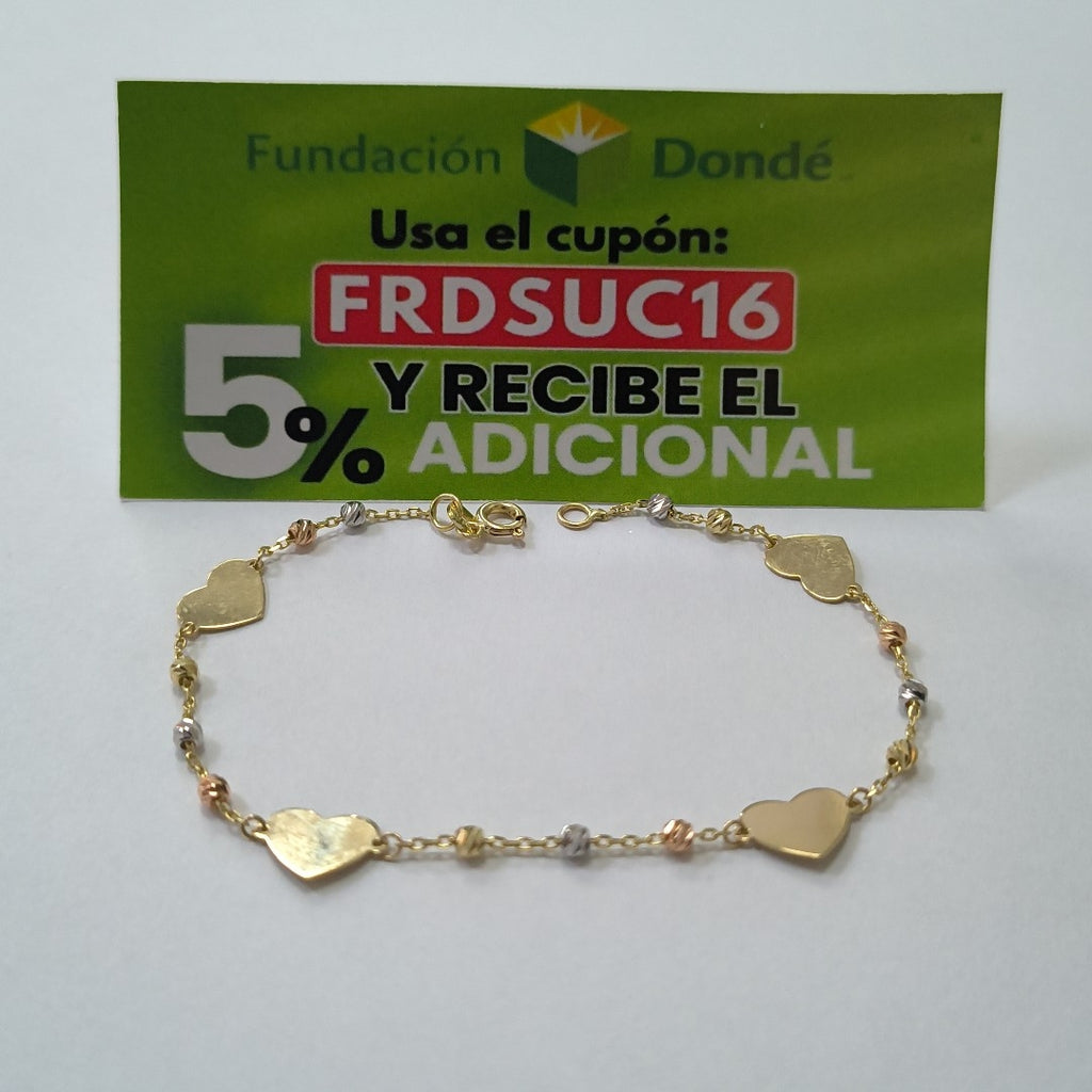PULSERAS DAMA ORO 14K 2.1 (NUEVO)