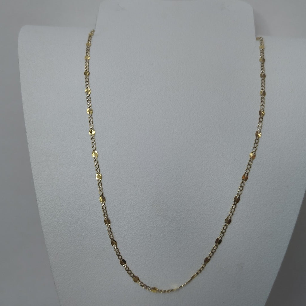 CADENA ORO 14 K 1.6 GRMS (SEMINUEVO)