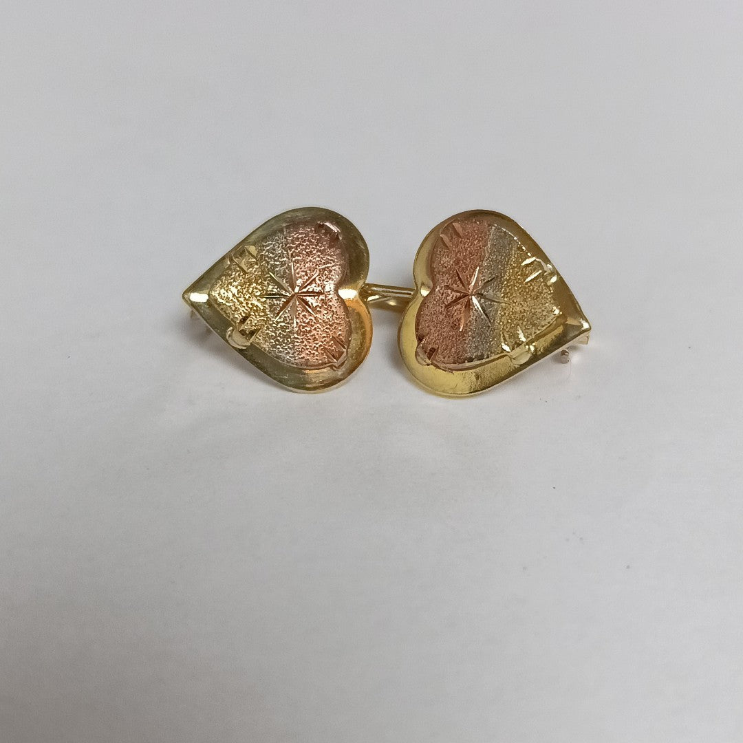 ARETES PAR ORO 10 K 1.3 GRMS (SEMINUEVO)