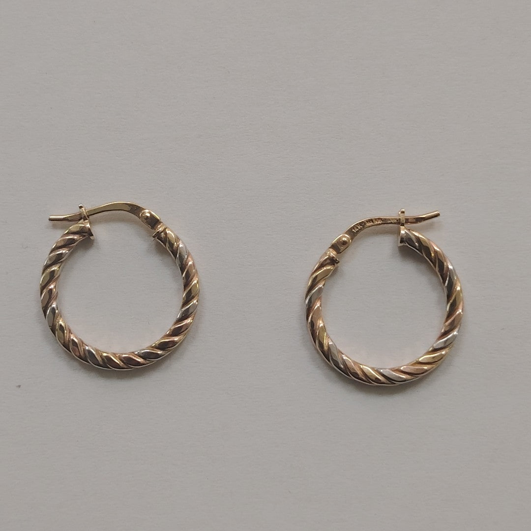 ARRACADAS ORO 14K 1.4 (NUEVO)