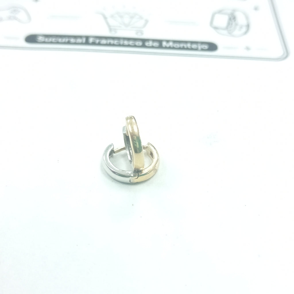 ARRACADAS PAR ORO 14 K 1.4 GRMS (SEMINUEVO)