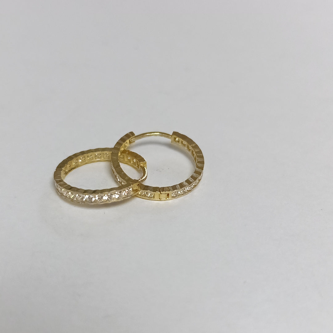 ARETES PAR ORO 10 K 1.5 GRMS (SEMINUEVO)