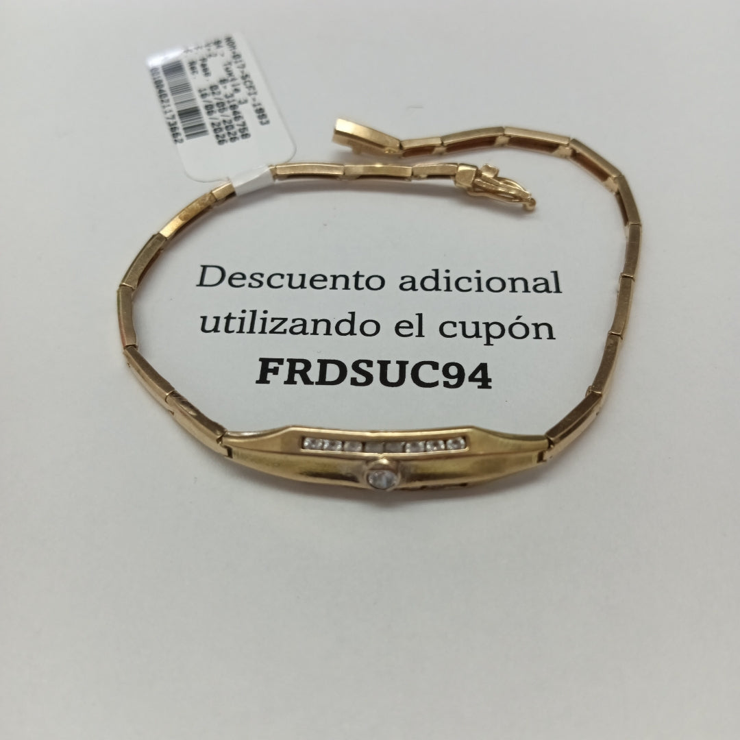 PULSERA ORO 14 K 7.3 GRMS (SEMINUEVO)