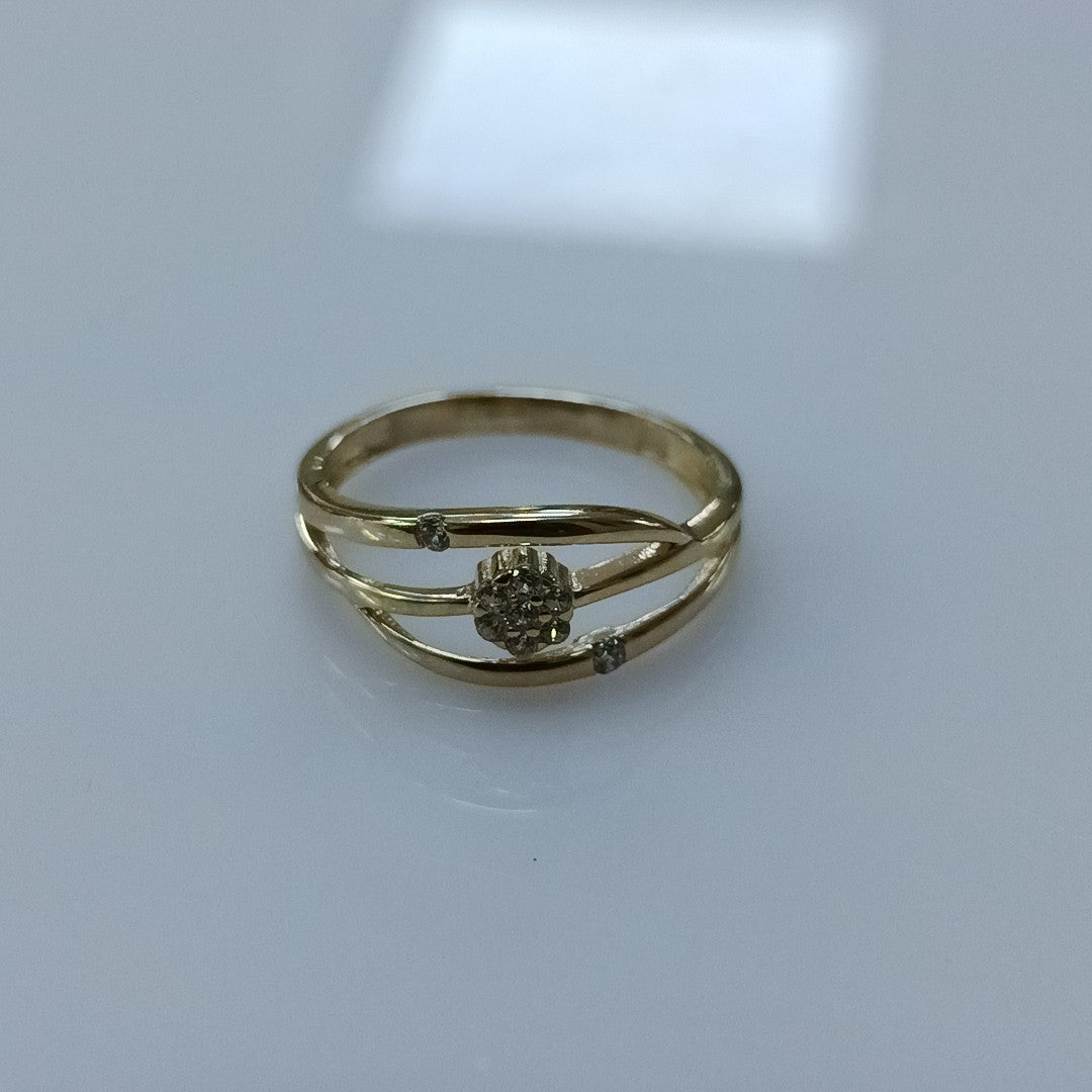 ANILLOS DAMA ORO 10K 2 (NUEVO)
