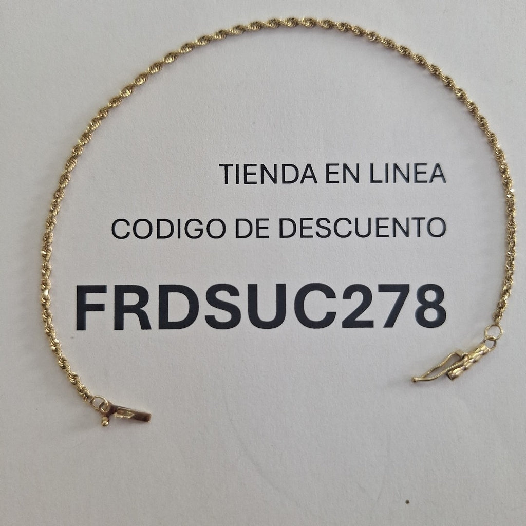 PULSERA ORO 10 K 1,50 GRMS (SEMINUEVO)