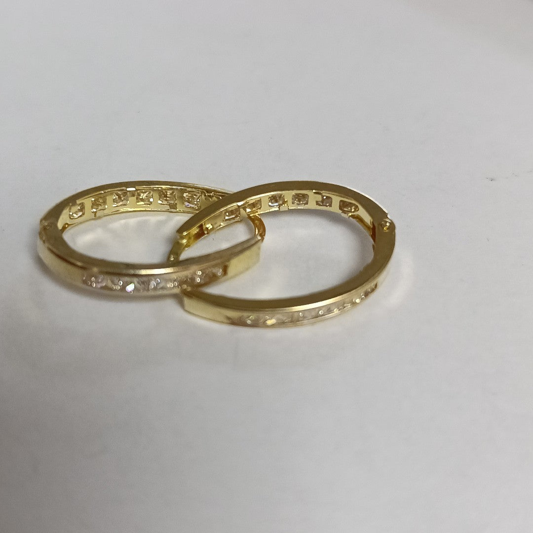 ARETES PAR ORO 10 K 1.8 GRMS (SEMINUEVO)