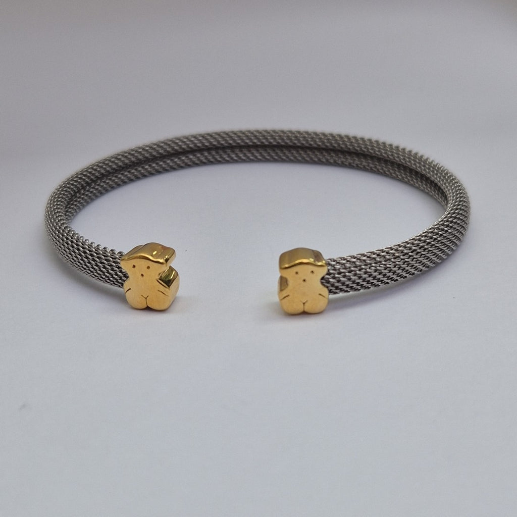 PULSERA RIGIDA ORO 18 K 8.7 GRMS (SEMINUEVO)
