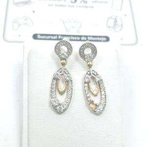 BROQUELES PAR ORO 14 K 5,40 GRMS (SEMINUEVO)