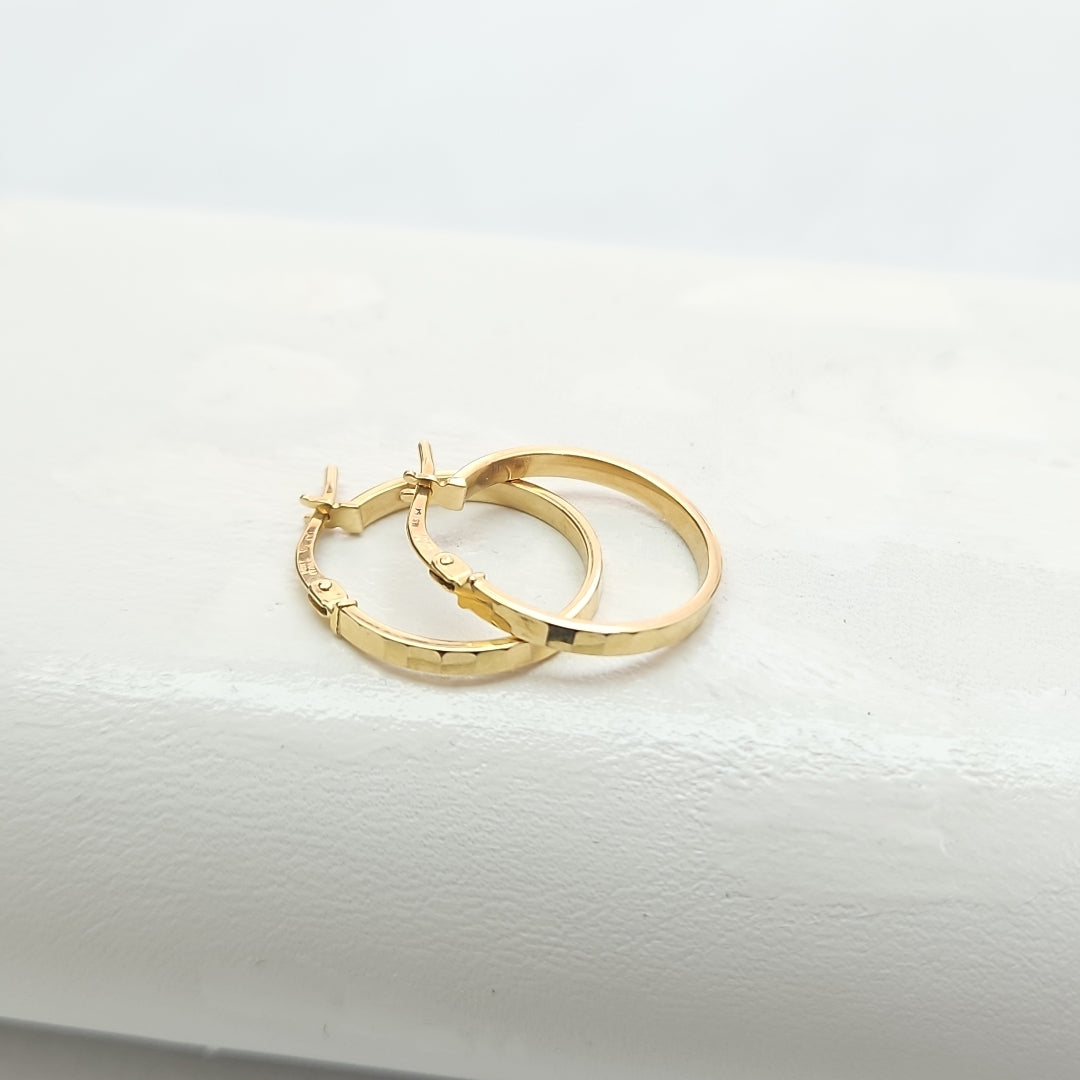 ARRACADAS PAR ORO 14 K 1,10 GRMS (SEMINUEVO)