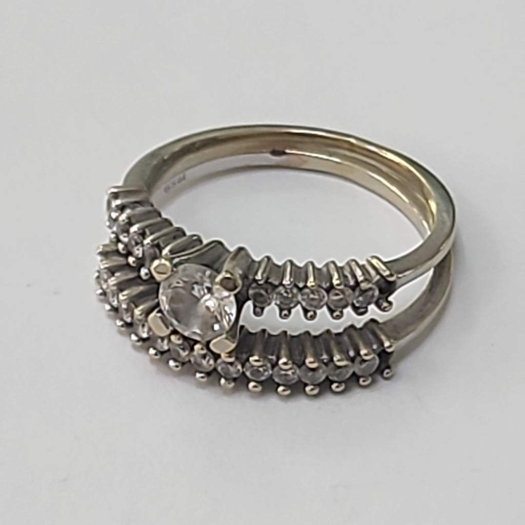 ANILLITO ORO BLANCO 14 K 3.5 GRMS (SEMINUEVO)
