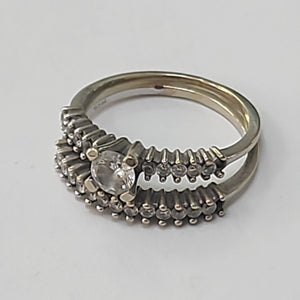 ANILLITO ORO BLANCO 14 K 3.5 GRMS (SEMINUEVO)