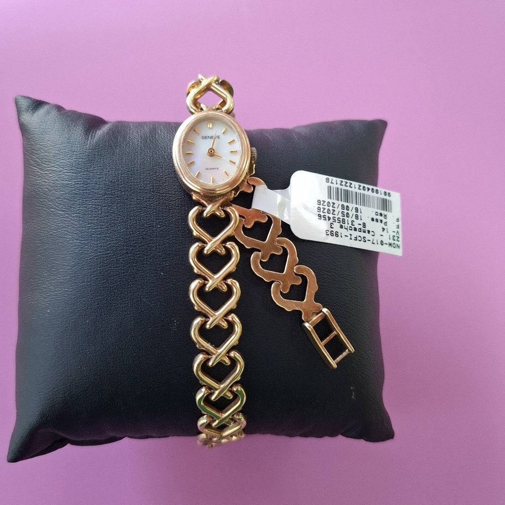 RELOJ CAJA Y PULSO ORO ORO 10 K 13.6 GRMS (SEMINUEVO)