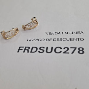 ARETES PAR ORO 10 K 1.8 GRMS (SEMINUEVO)