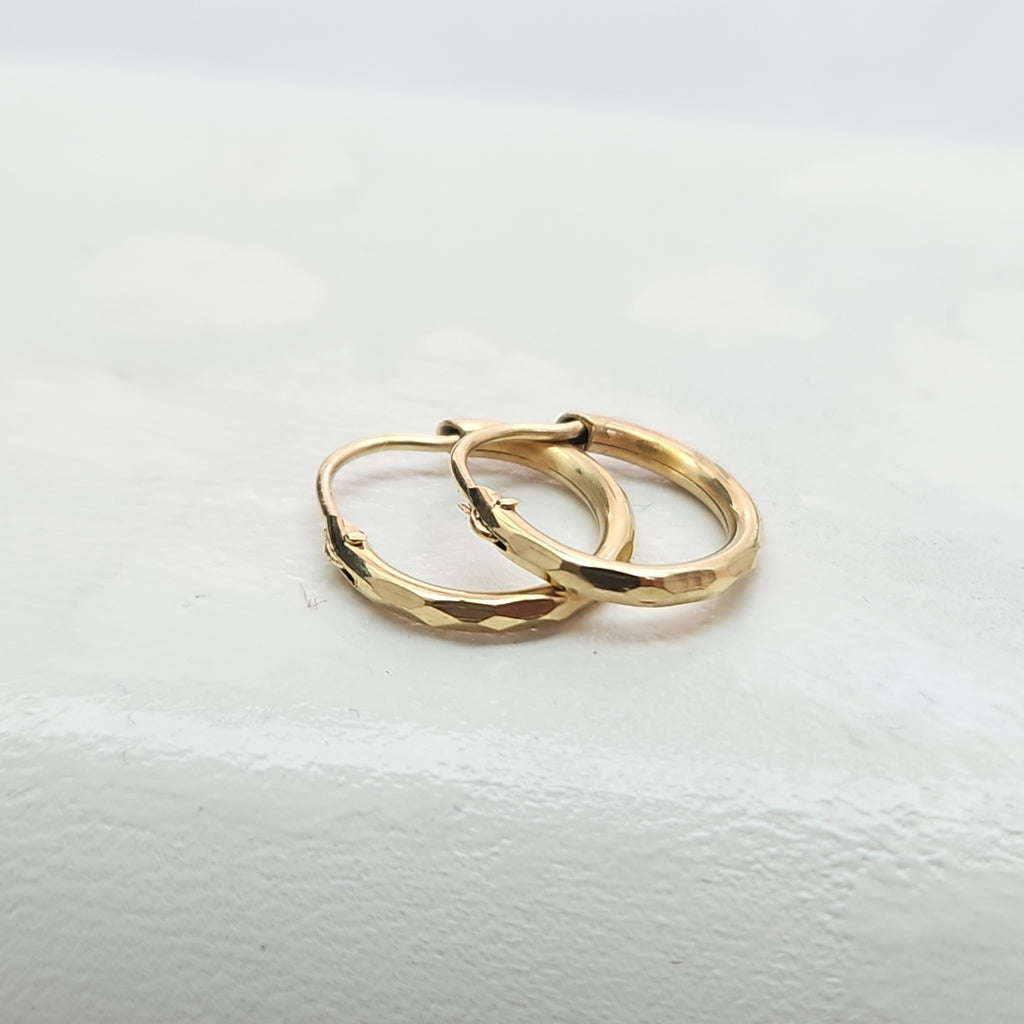 ARRACADAS PAR ORO 10 K 0,60 GRMS (SEMINUEVO)