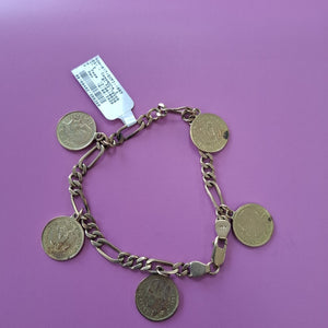 K1 29,90 GRMS 10 K IDENTIFICACIÓN PULSERA MATERIALES ORO ESPECIFICACIONES (SEMINUEVO)