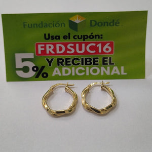 ARRACADAS ORO 14K 1.6 (NUEVO)