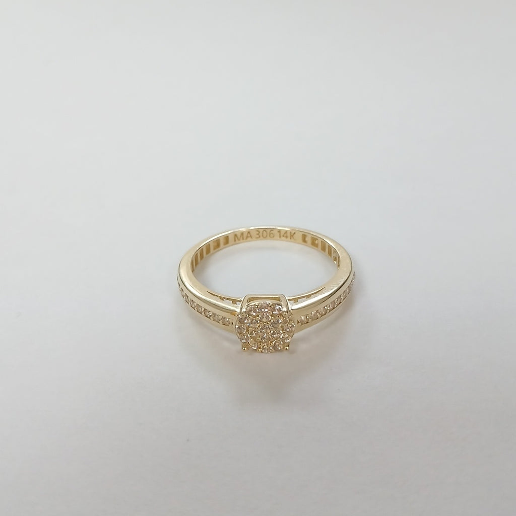 ANILLOS DAMA ORO 14K 2.1 (NUEVO)