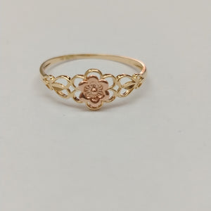 ANILLOS DAMA ORO 14K 0.8 (NUEVO)