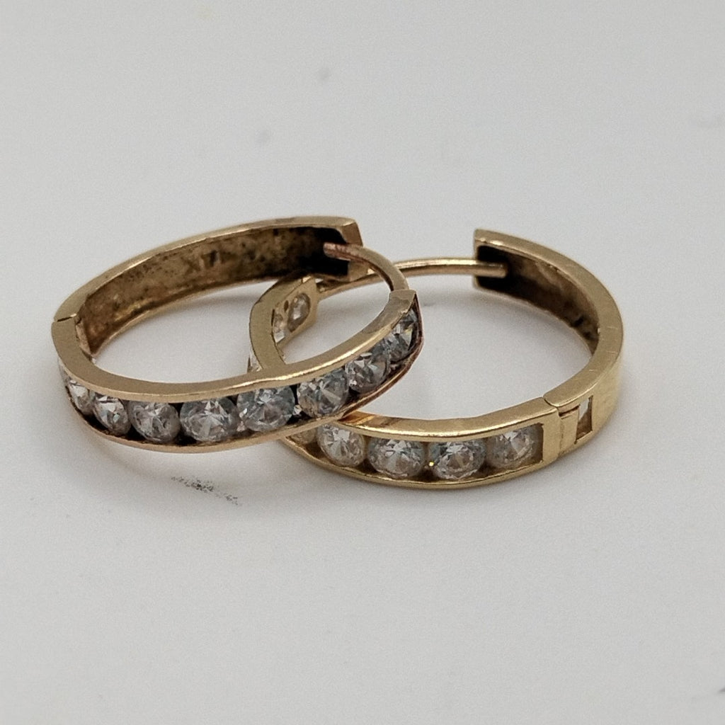 ARETES PAR ORO 10 K 2,00 GRMS (SEMINUEVO)
