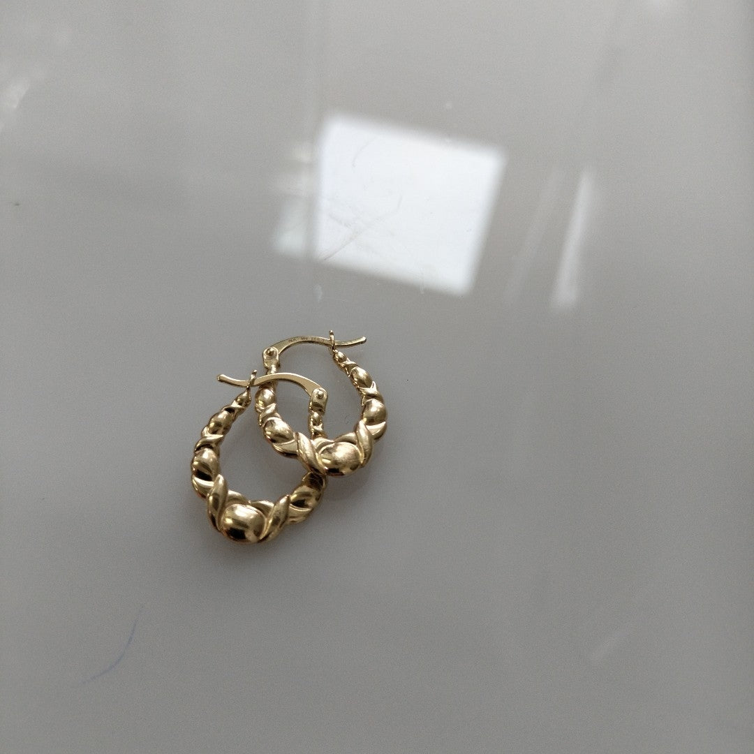 ARRACADAS ORO 14K 1.2 (NUEVO)