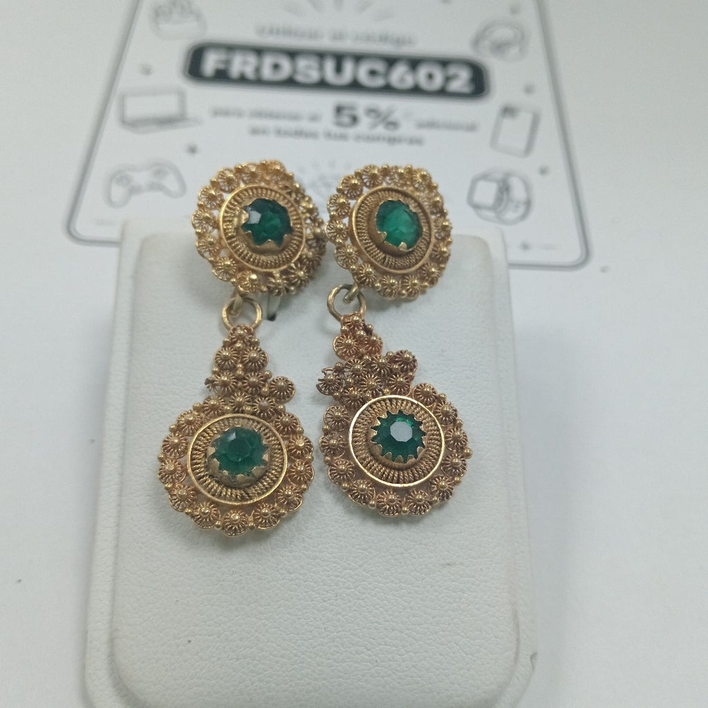 BROQUELES PAR ORO 8 K 8.1 GRMS (SEMINUEVO)