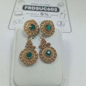 BROQUELES PAR ORO 8 K 8.1 GRMS (SEMINUEVO)