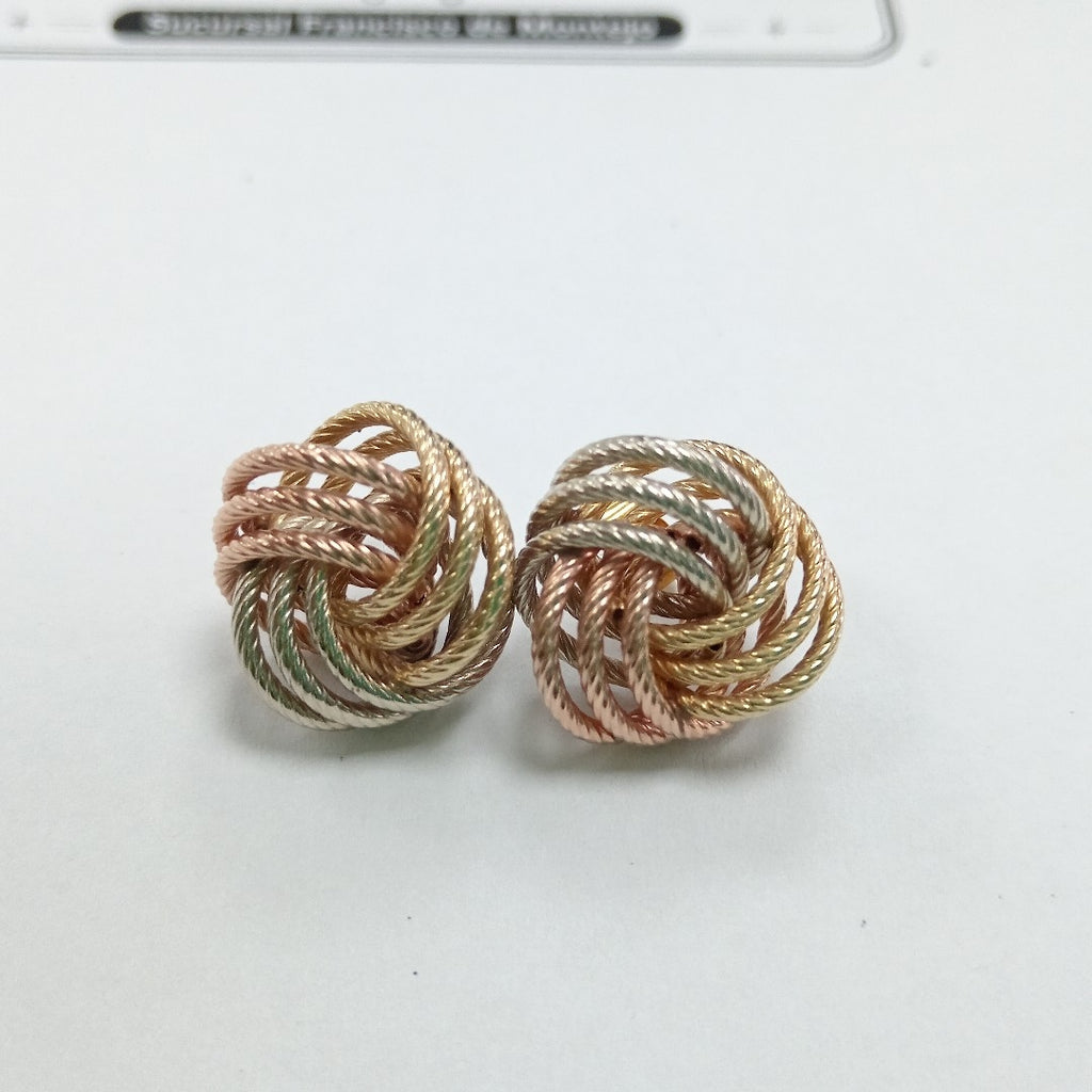 BROQUELES PAR ORO 14 K 5.9 GRMS (SEMINUEVO)