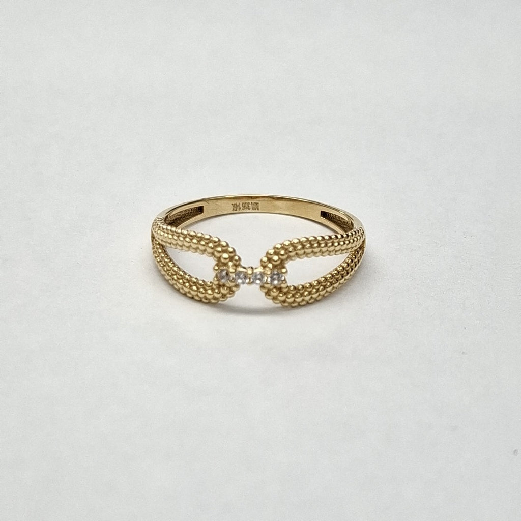 ANILLOS DAMA ORO 14K 2 (NUEVO)