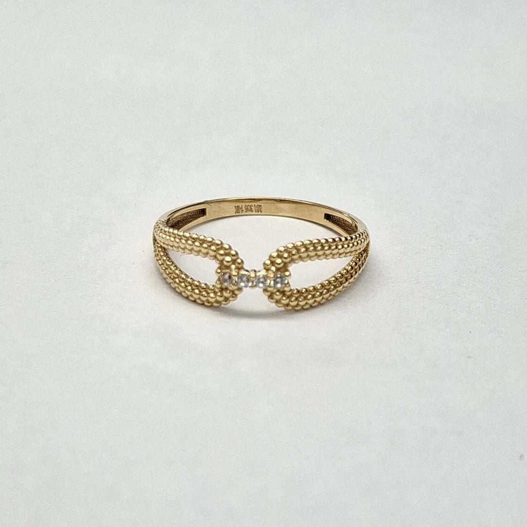 ANILLOS DAMA ORO 14K 2 (NUEVO)