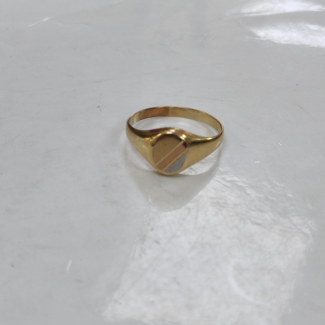 ANILLO ORO 14 K 3.2 GRMS (SEMINUEVO)