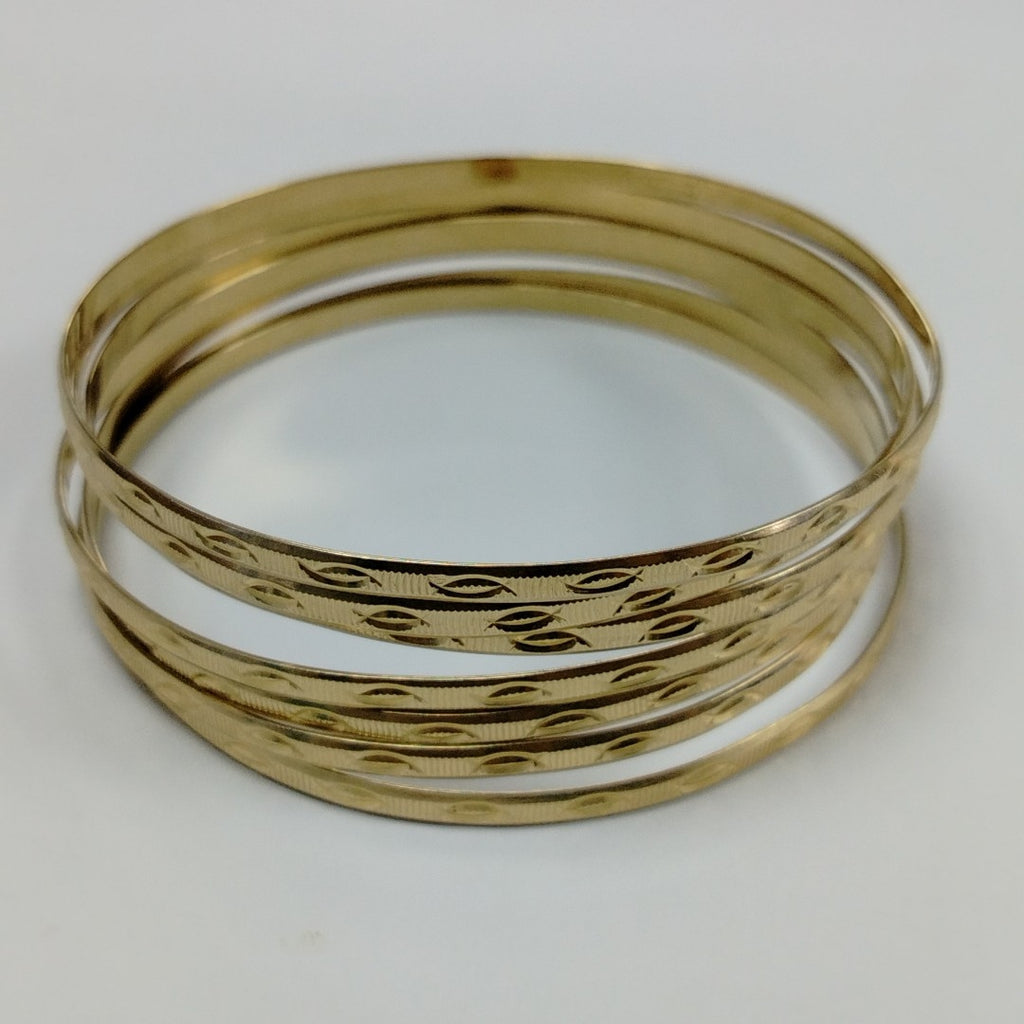 SEMANARIO DE PULSERAS ORO 14 K 48.4 GRMS (SEMINUEVO)