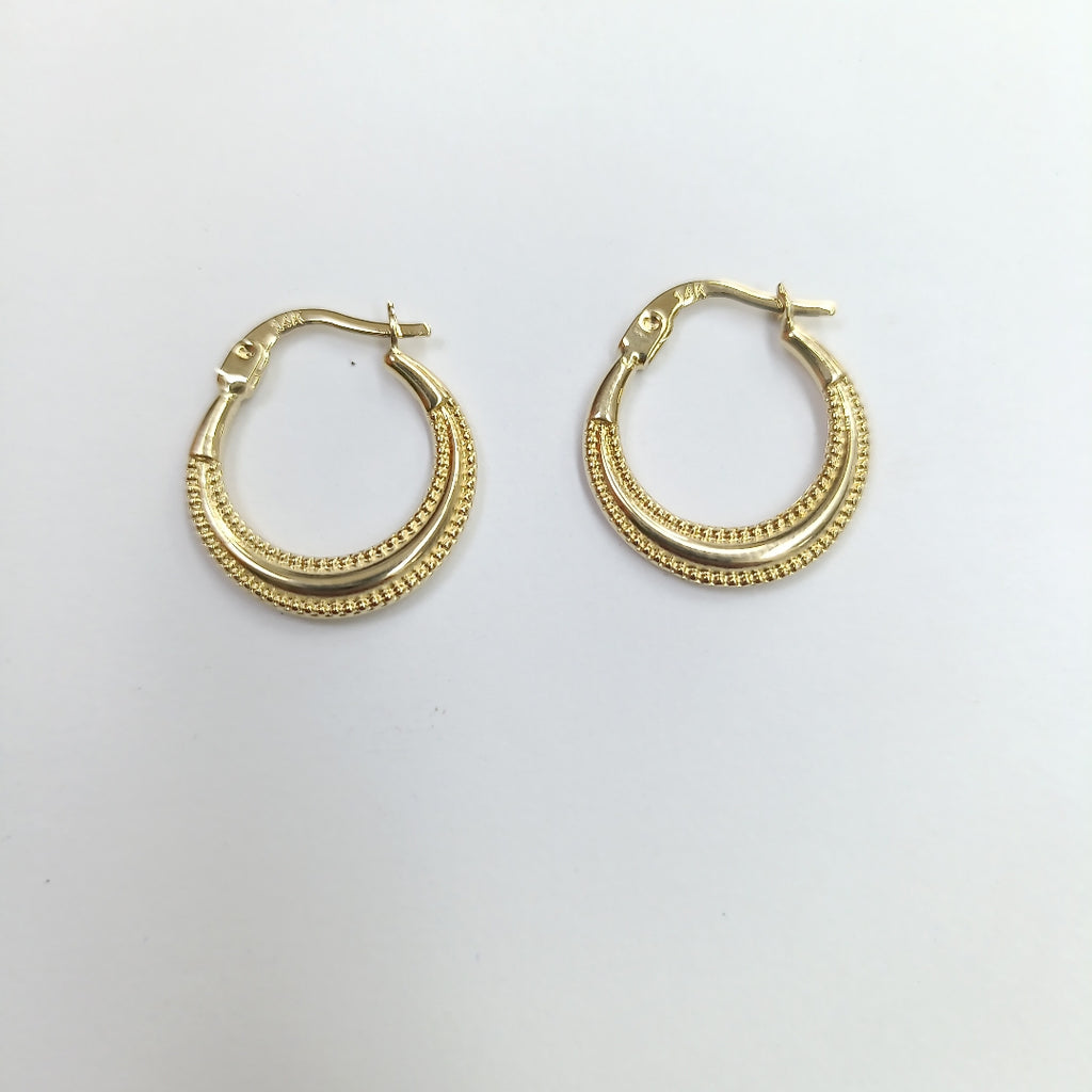 ARRACADAS ORO 14K 1.2 (NUEVO)