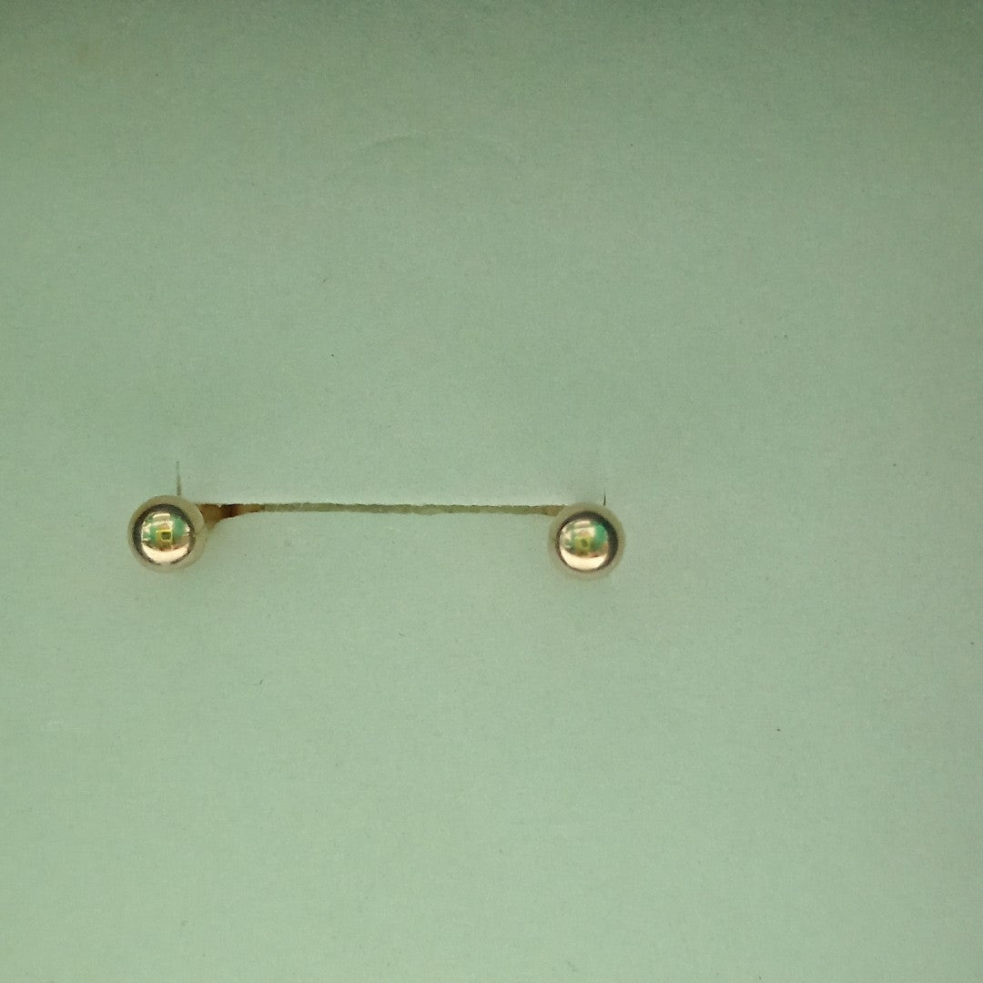 BROQUELES PAR ORO 14 K 0.8 GRMS (SEMINUEVO)