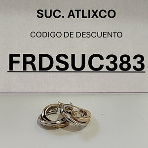 ARRACADAS ORO 14K 1.6 (NUEVO)