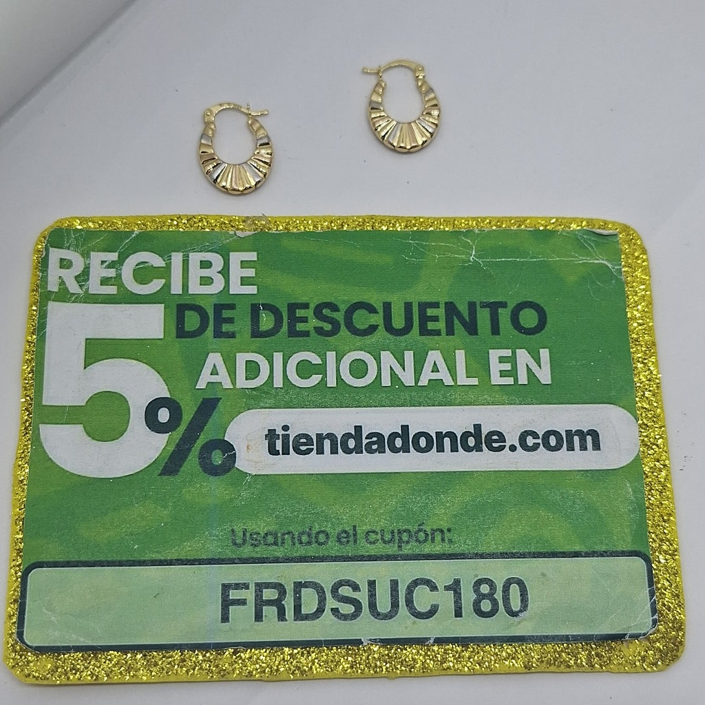 ARRACADAS ORO 14K 1.6 (NUEVO)