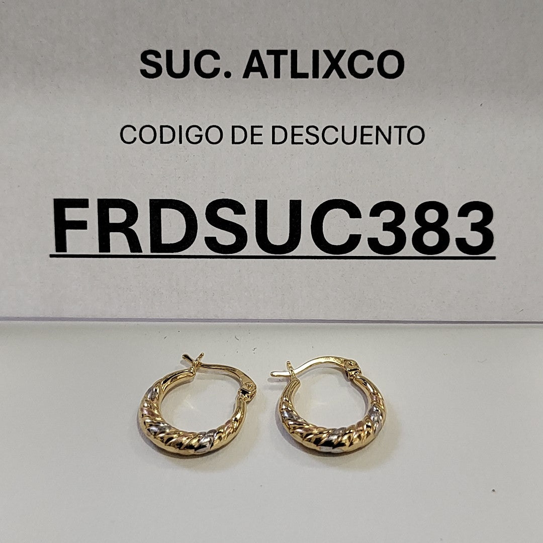 ARRACADAS ORO 14K 1.2 (NUEVO)