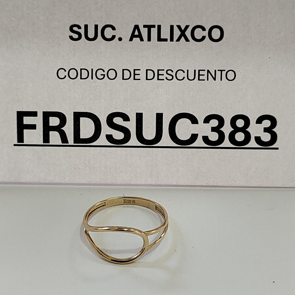 ANILLOS DAMA ORO 14K 1.1 (NUEVO)