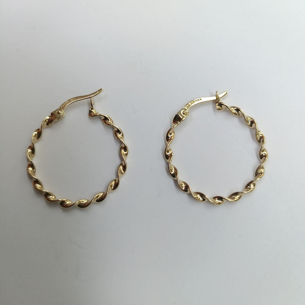 ARRACADAS ORO 14K 1.5 (NUEVO)